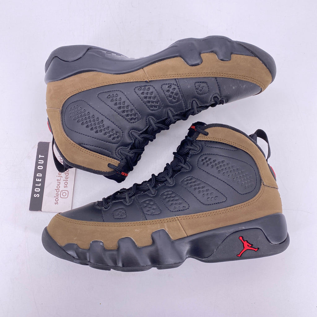 Air Jordan (GS) 9 Retro "Olive" 2024 Used Size 7Y