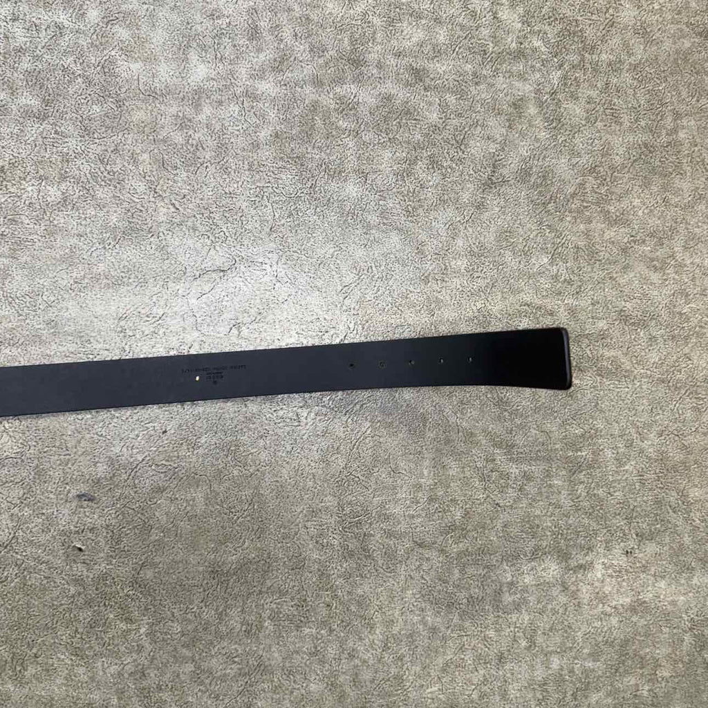 Gucci Belt "SILVER BUCKLE" New Black Size 48