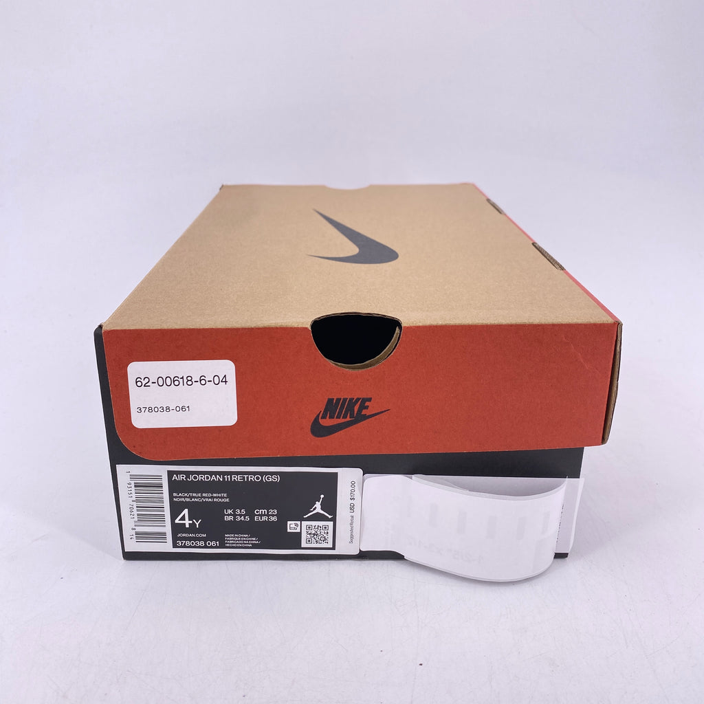 Air Jordan (GS) 11 Retro "Playoffs Bred" 2019 New Size 4Y