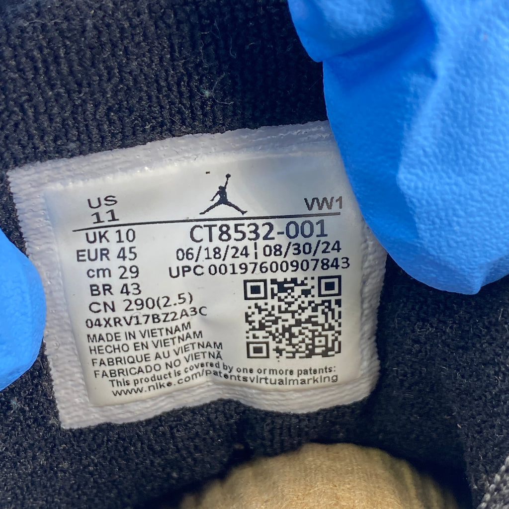 Air Jordan 3 Retro "Black Cat" 2025 Used Size 11