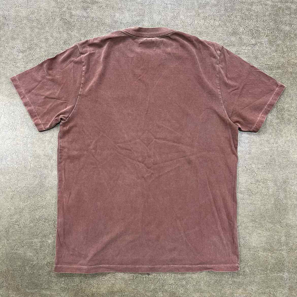 Aime Leon Dore T-Shirt "SCRIPT" Brown Used Size L