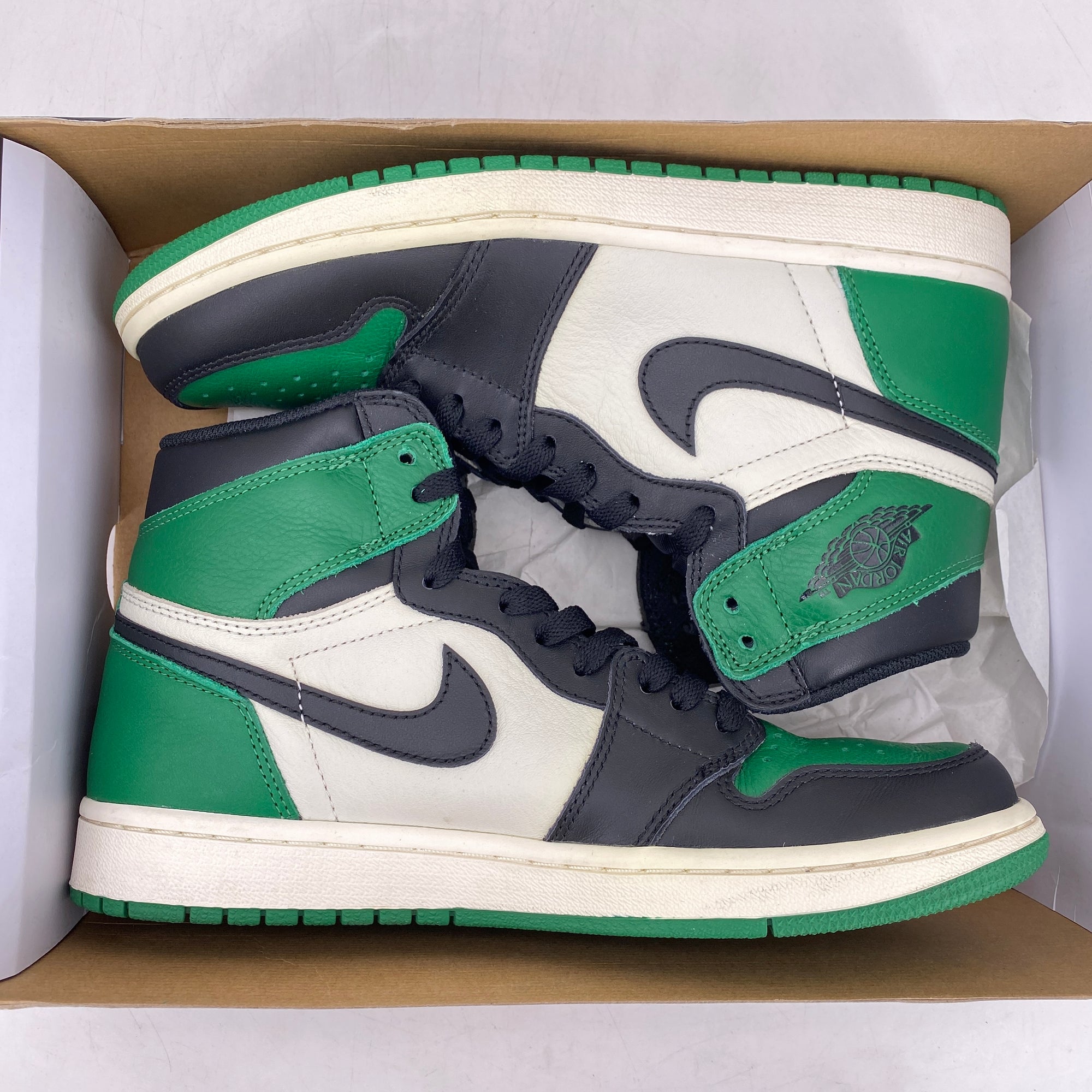 Air Jordan 1 Retro High OG &quot;Pine Green&quot; 2018 Used Size 8.5