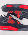 Air Jordan 4 Retro "Red Thunder" 2022 Used Size 11.5