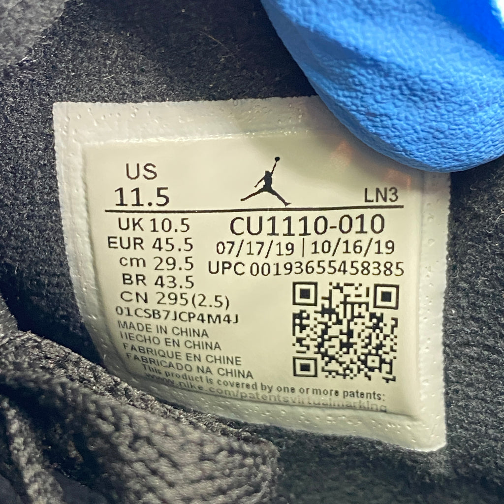 Air Jordan 4 Retro "Black Cat" 2020 Used Size 11.5