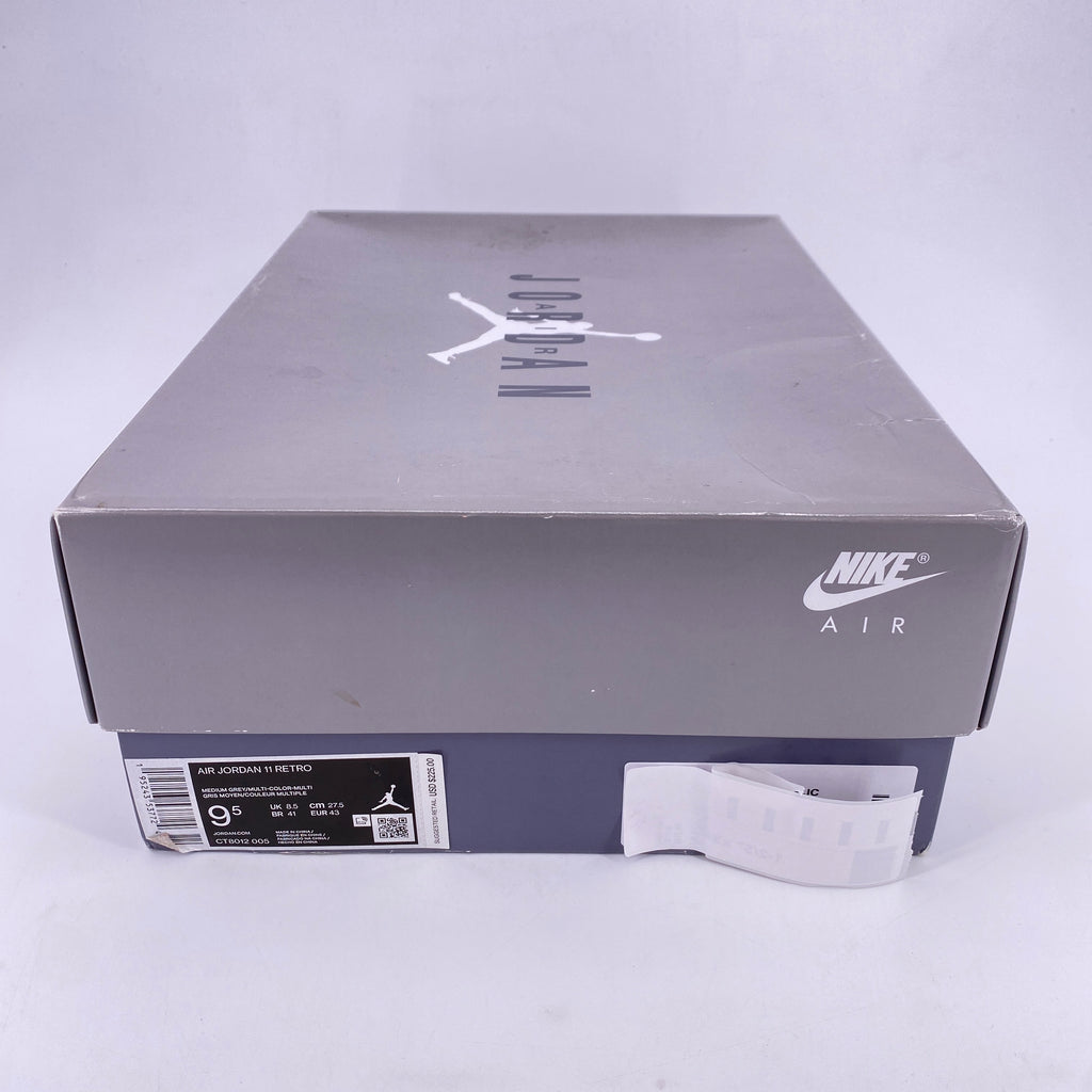 Air Jordan 11 Retro "Cool Grey" 2021 New Size 9.5