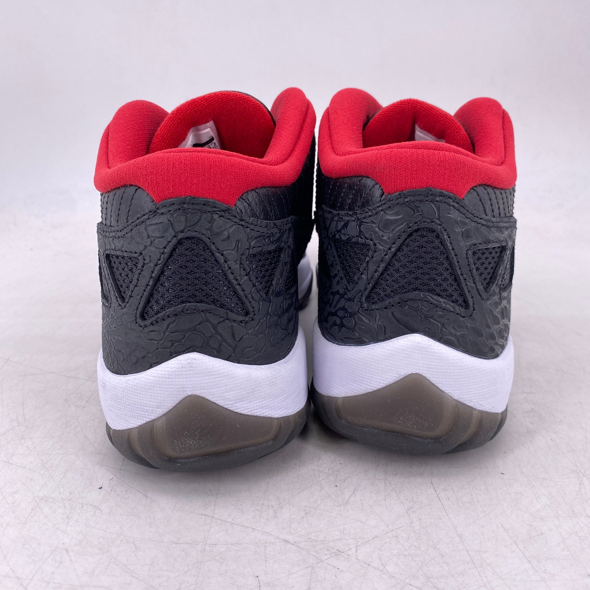 Air Jordan 11 Retro Low &quot;Black Varsity Red&quot; 2011 New Size 10.5