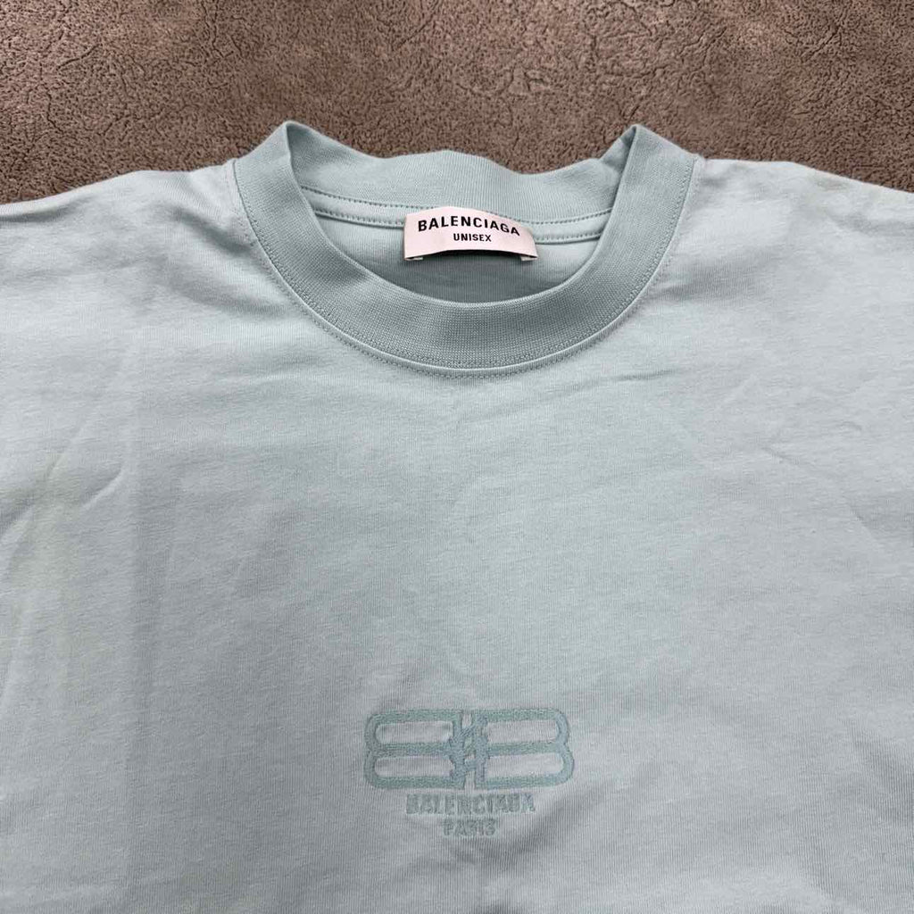 Balenciaga T-Shirt "EMBROIDERED" Mint New Size S