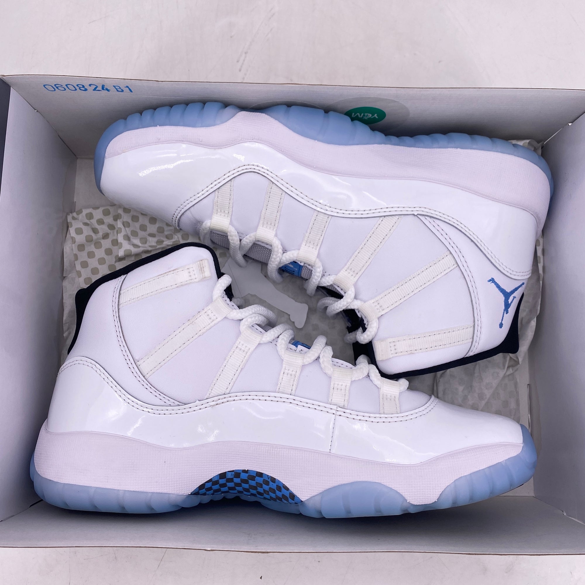 Air Jordan (GS) 11 Retro &quot;Legend Blue&quot; 2024 Used Size 7Y