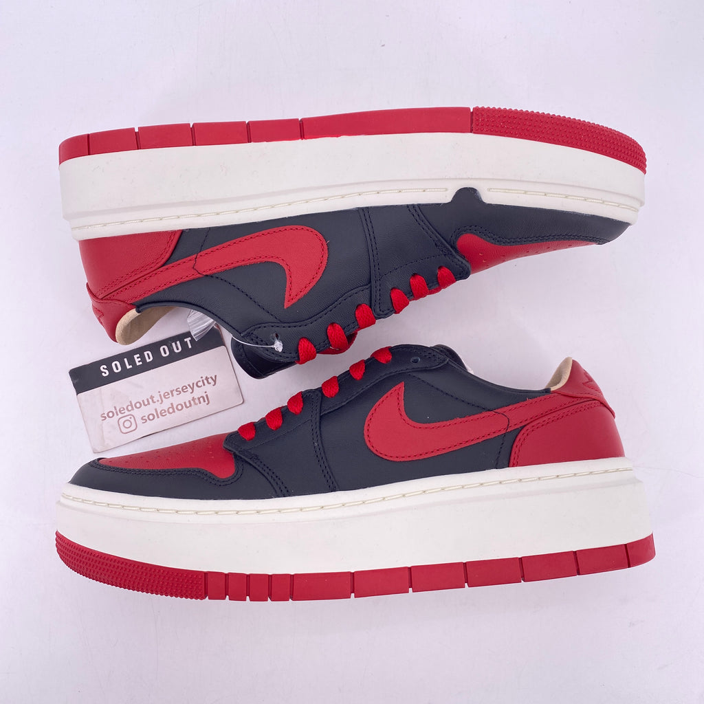 Air Jordan (W) 1 Elevate Low SE "Bred" 2022 New Size 10.5W