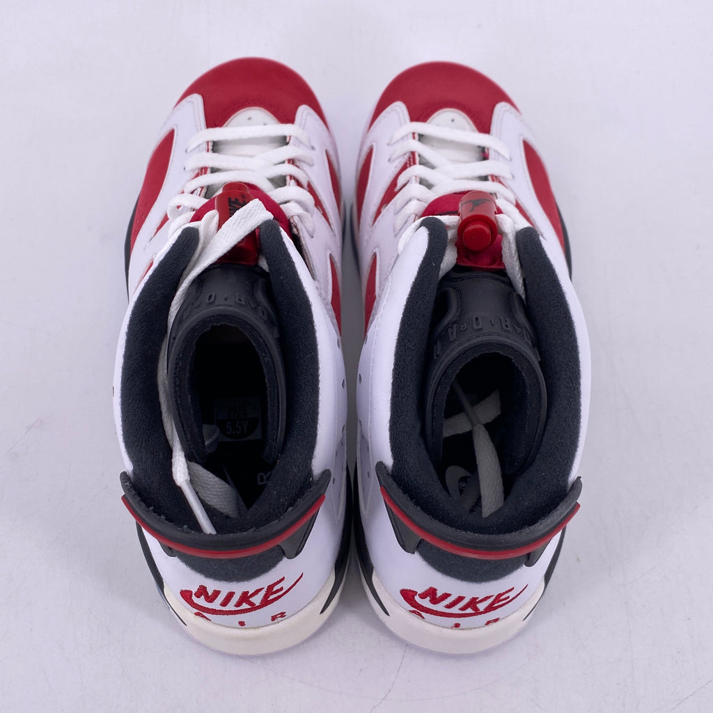 Air Jordan (GS) 6 Retro "Carmine" 2021 New Size 5.5Y