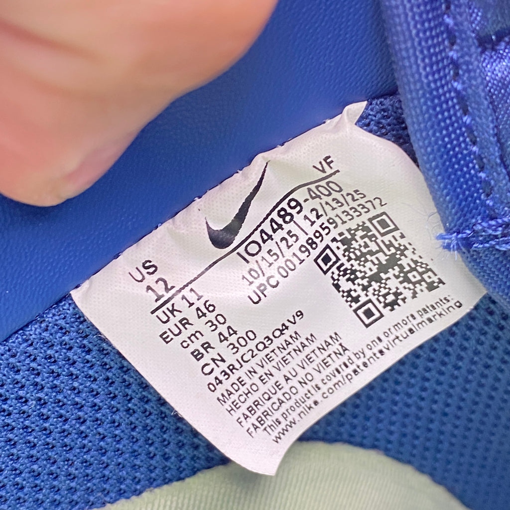 Nike Air Force 1 Low "Patent Leather Mystic Navy" 2026 Used Size 12