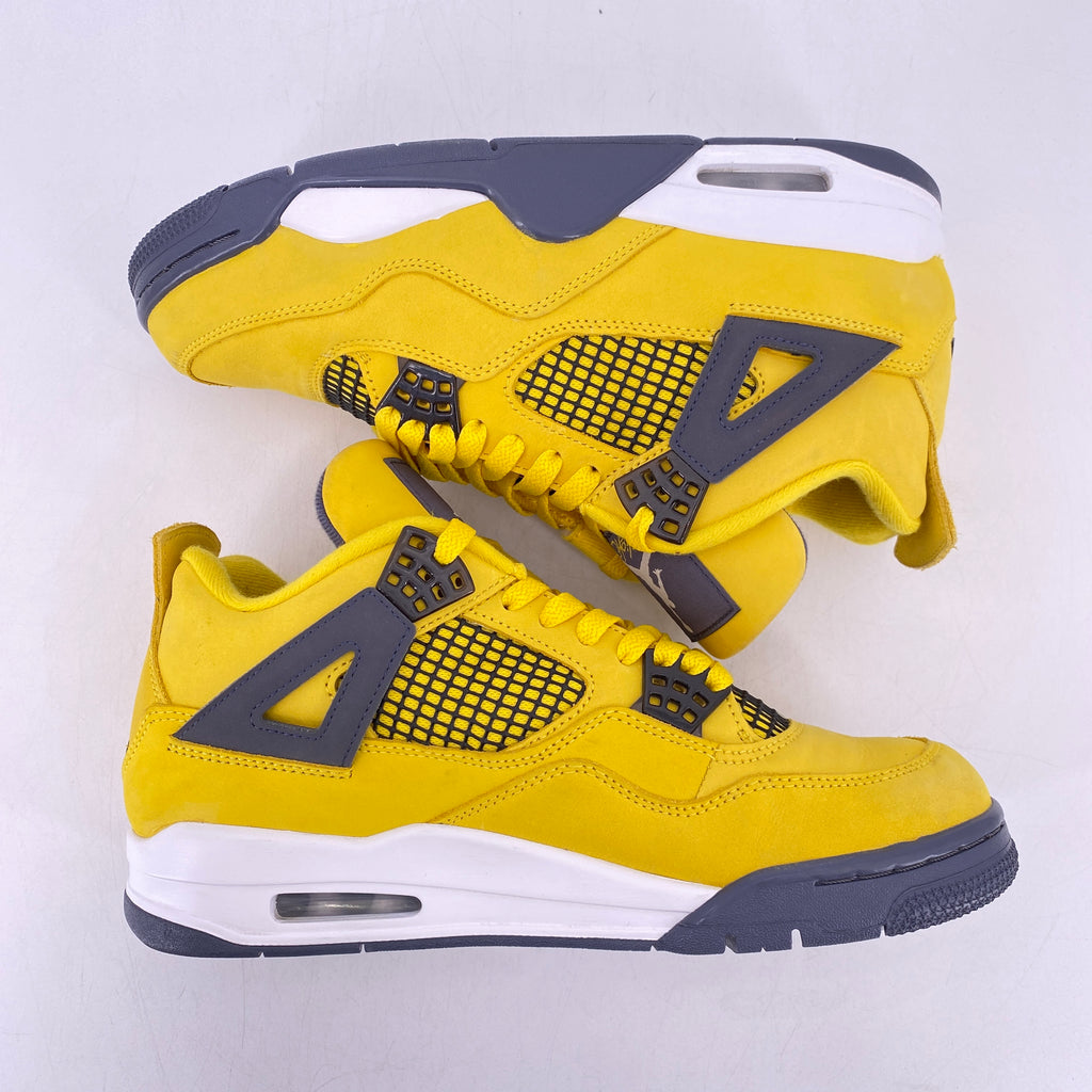 Air Jordan 4 Retro "Lightning" 2021 Used Size 8.5