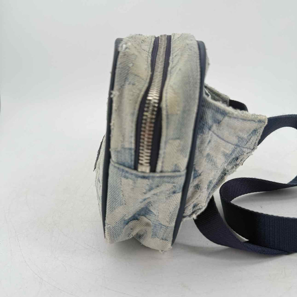 Supreme Waist Bag "JACQUARD" 2022 Used Blue
