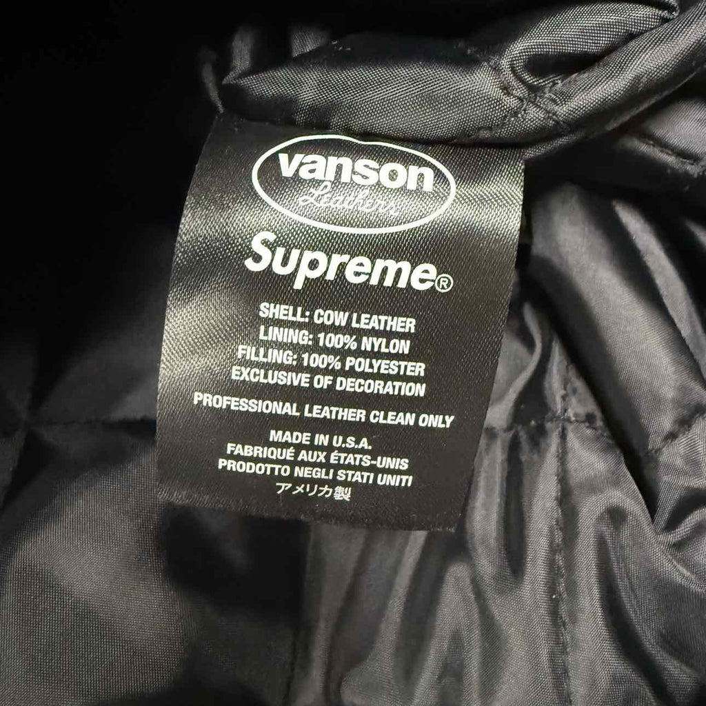 Supreme Work Jacket "VANSON" Red New Size S