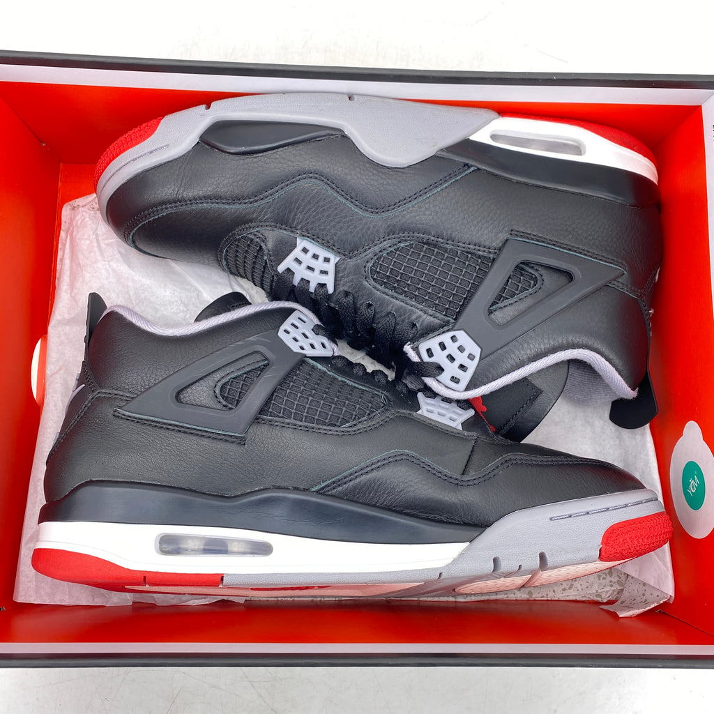 Air Jordan 4 Retro "Bred Reimagined" 2024 Used Size 10.5