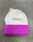 Stussy Beanie "HELVETIA JACQUARD" New White Size OS