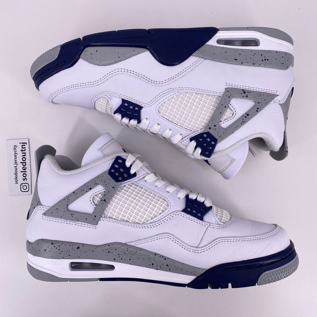 Air Jordan 4 Retro "Midnight Navy" 2022 Used Size 9