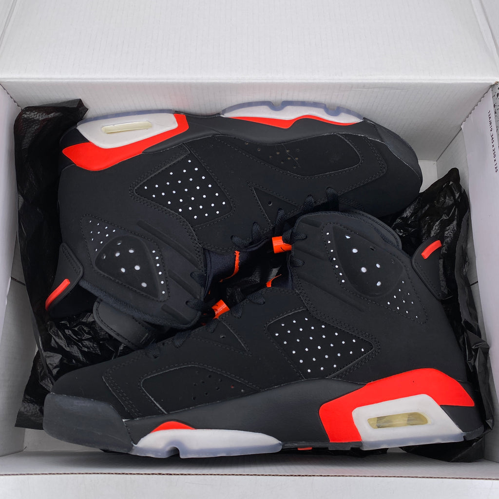 Air Jordan 6 Retro "Black Infrared" 2019 New Size 9