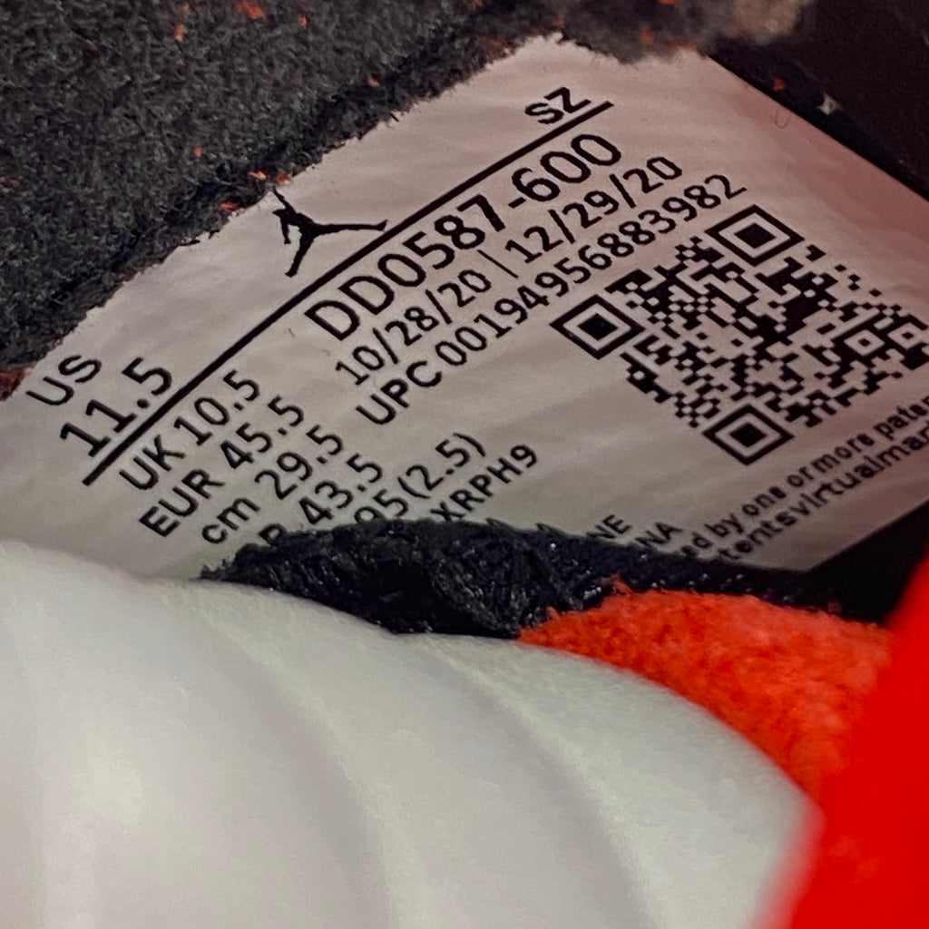 Air Jordan 5 Retro "Raging Bull Red Suede" 2021 New Size 11.5