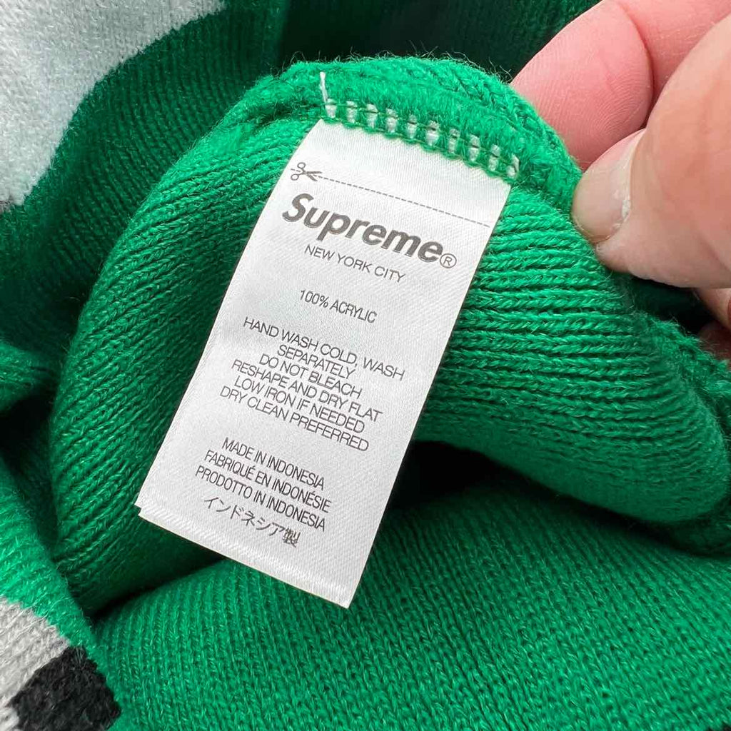 Supreme Beanie "GREEN CAMO" New Green Size OS