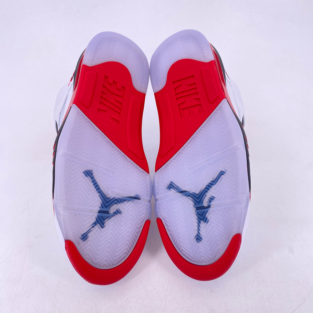 Air Jordan 5 Retro "Fire Red Black Tongue" 2025 New Size 9