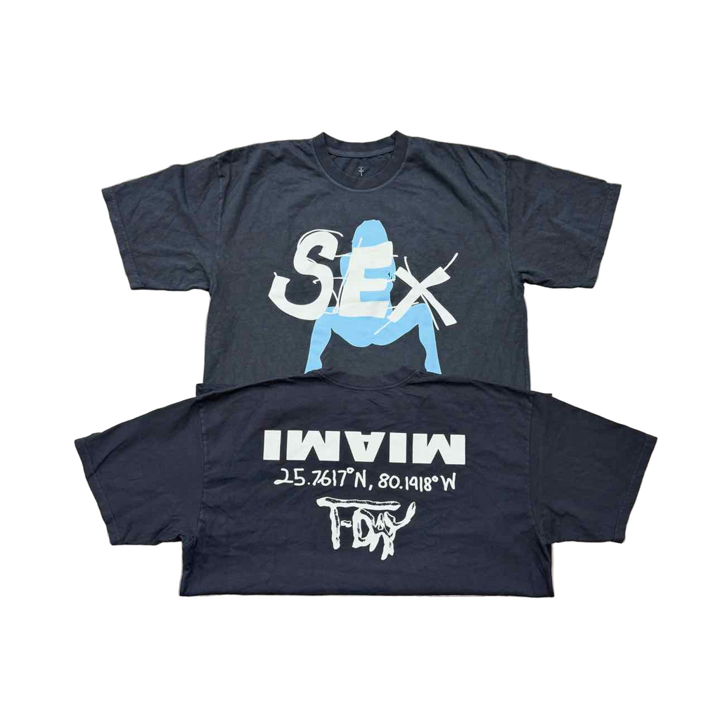 Travis Scott T-Shirt "BIRTHDAY TEE" Black New Size 2XL