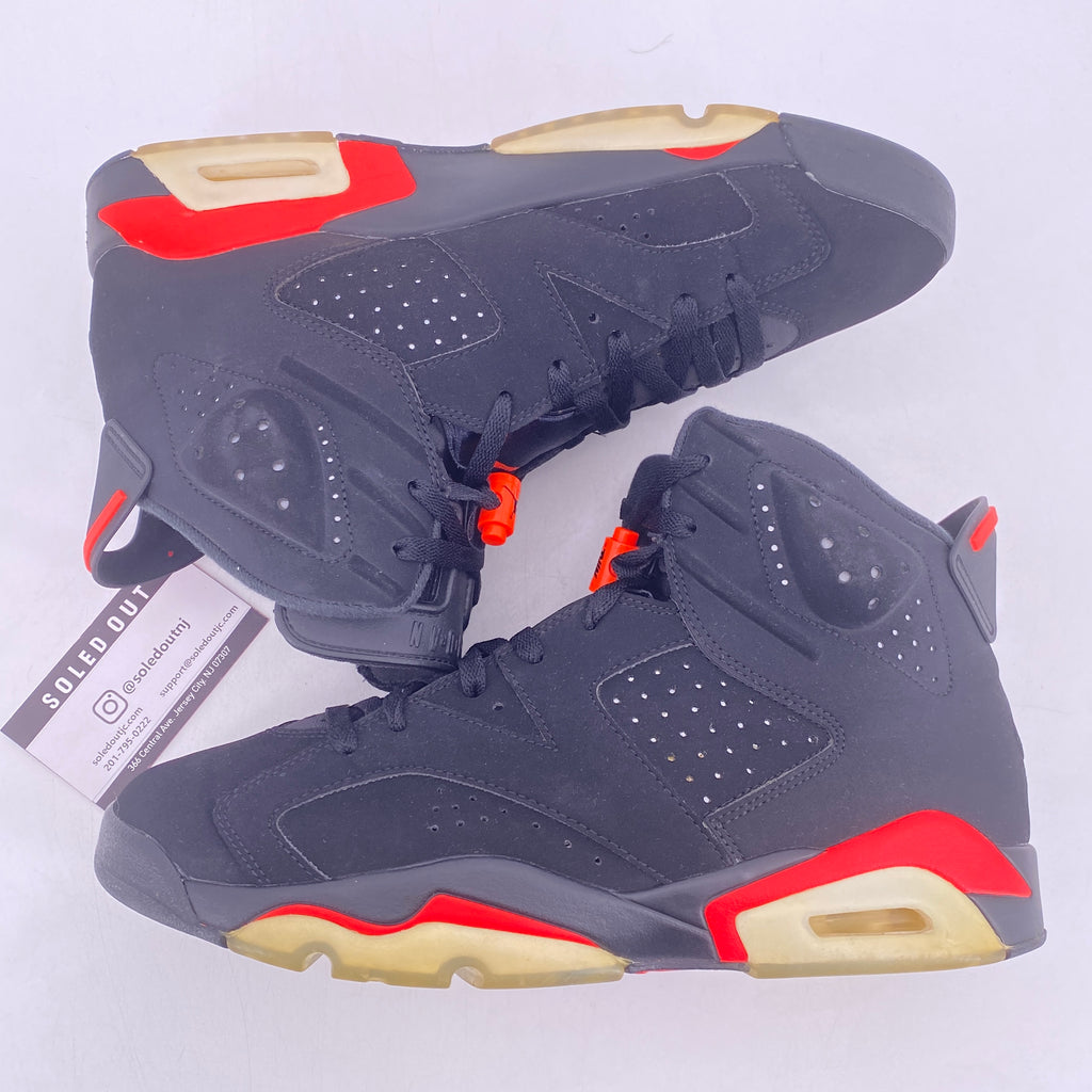 Air Jordan 6 Retro "Infrared Black" 2019 Used Size 10.5