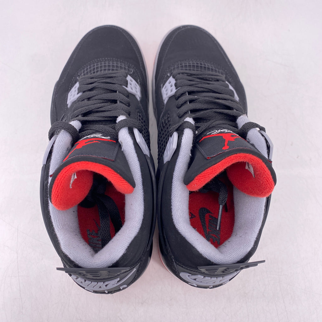 Air Jordan 4 Retro "Bred" 2019 Used Size 8.5