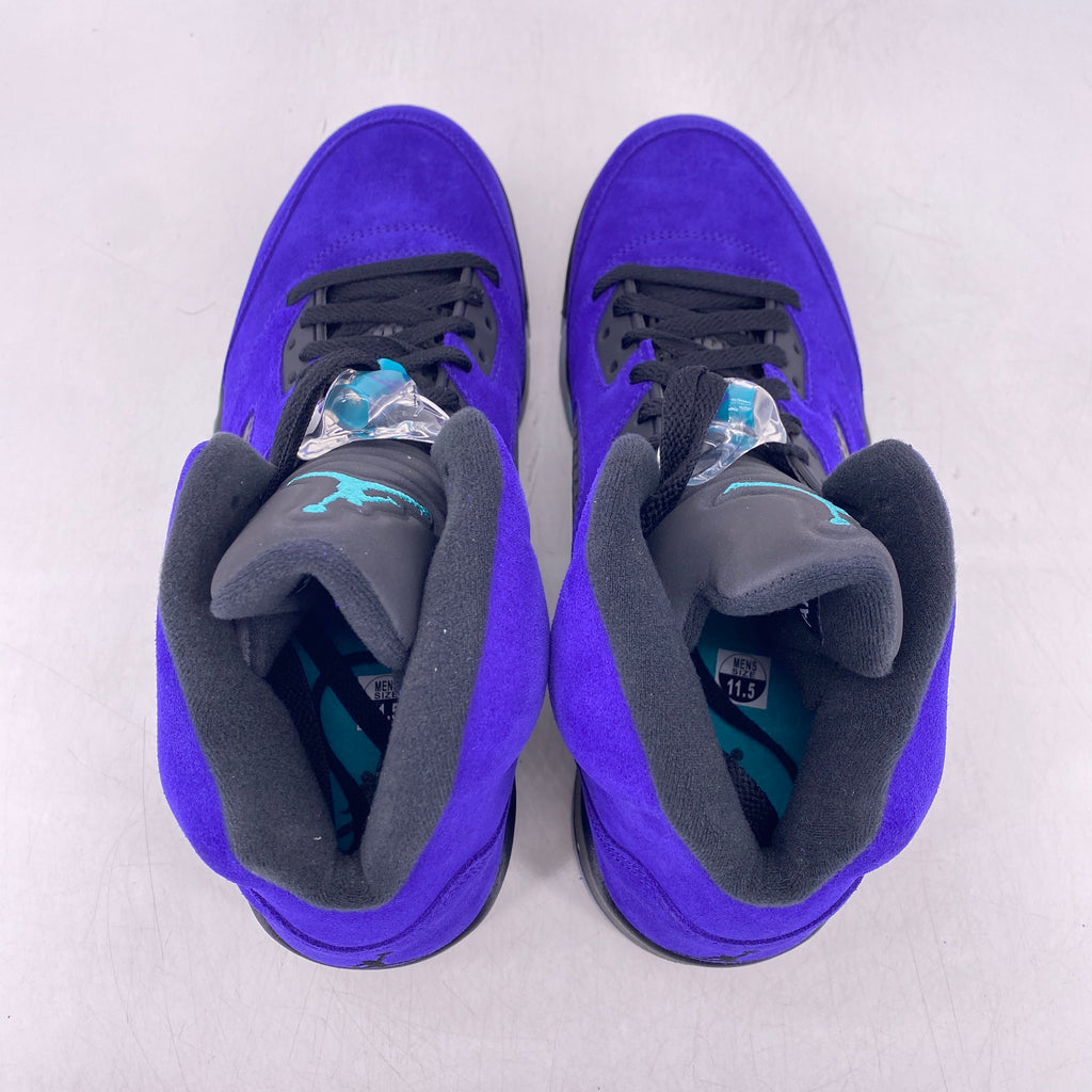 Air Jordan 5 Retro "Alternate Grape" 2020 Used Size 11.5