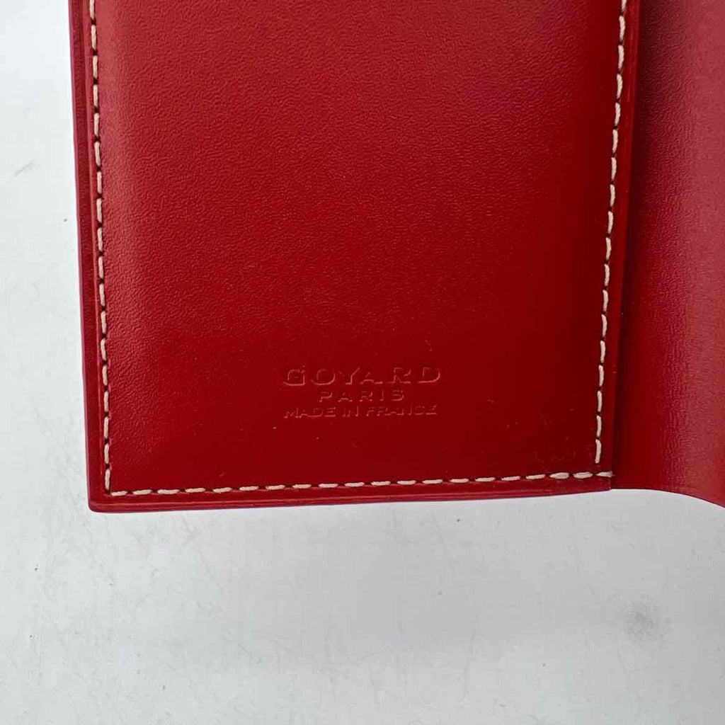 Goyard Wallet "SAINT PIERRE" New Red Size OS