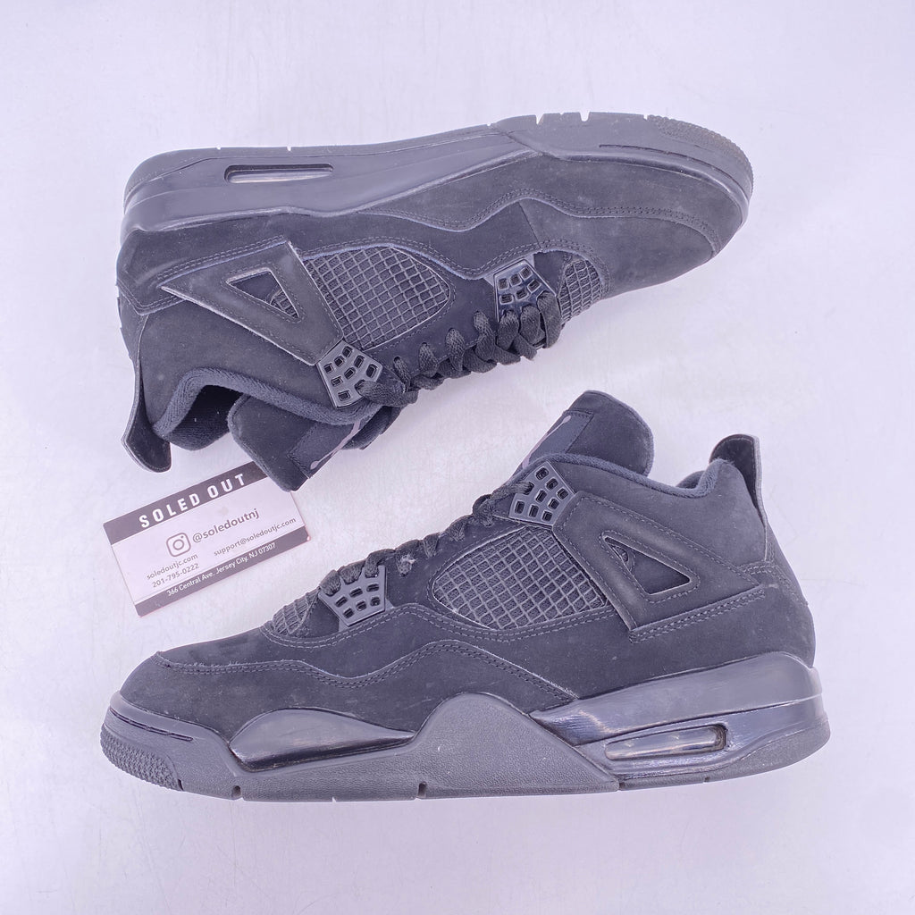 Air Jordan 4 Retro "Black Cat" 2020 Used Size 10.5