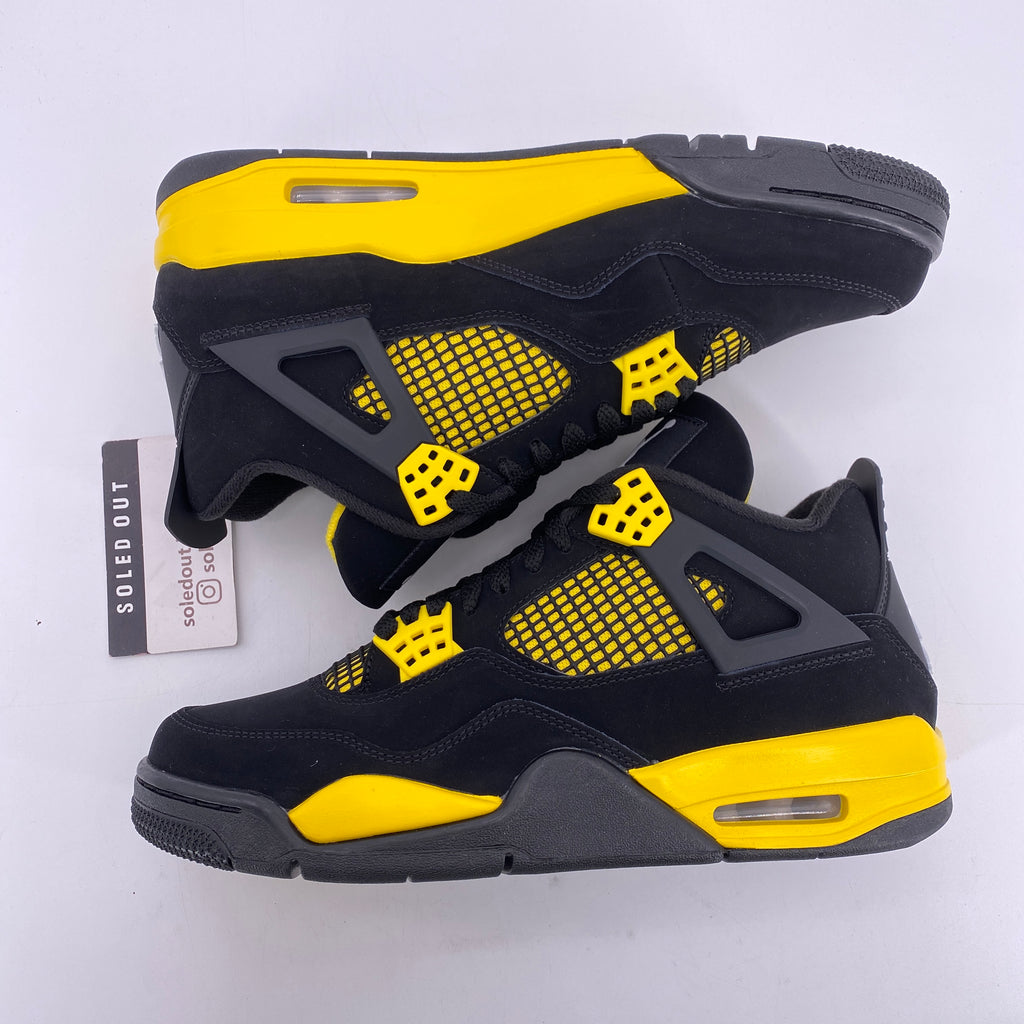 Air Jordan 4 Retro "Thunder" 2023 New Size 9