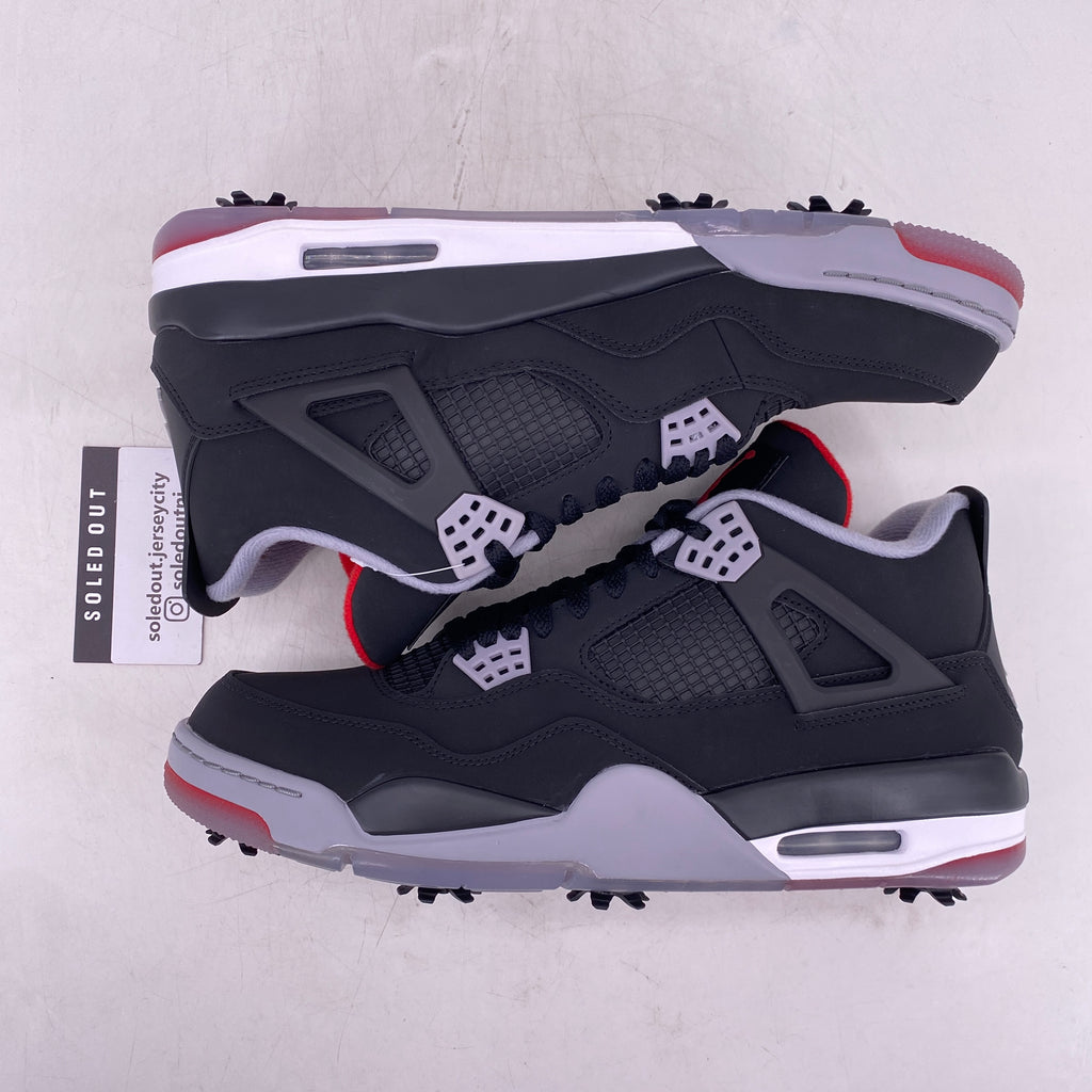 Air Jordan 4 Retro "Bred Golf" 2021 New Size 12