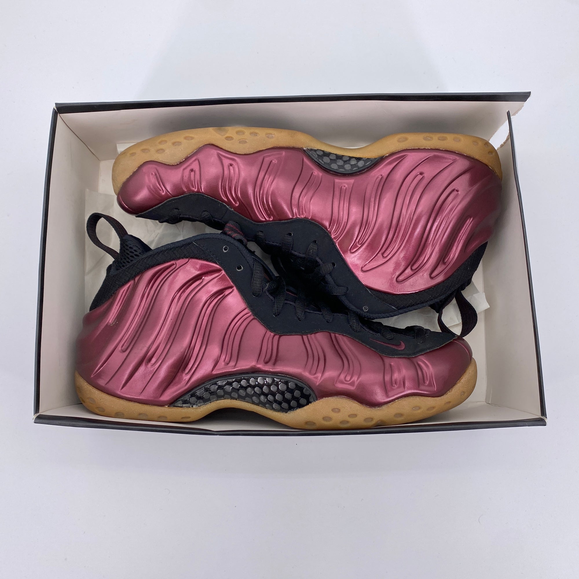 Nike Air Foamposite One "Maroon" 2016 Used Size 8.5