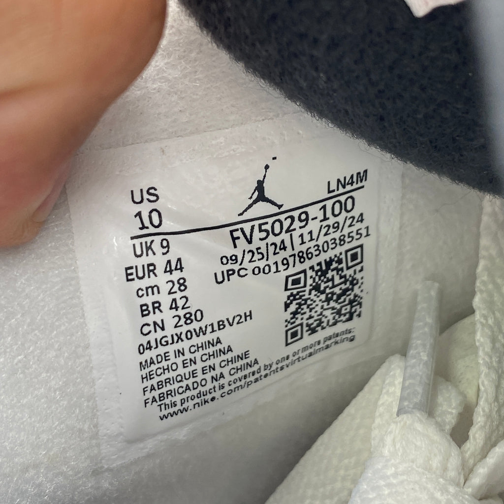 Air Jordan 4 Retro "White Cement" 2025 New Size 10