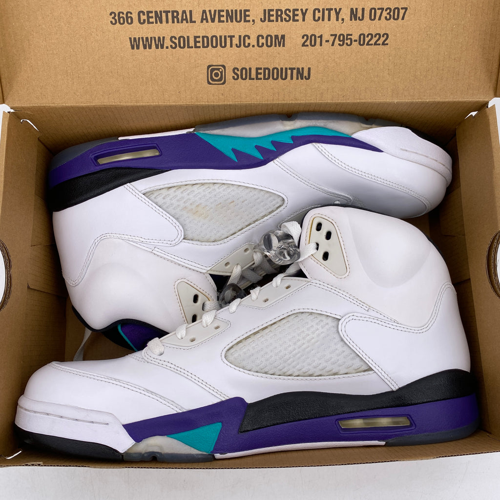 Air Jordan 5 Retro "Grape" 2013 Used Size 13