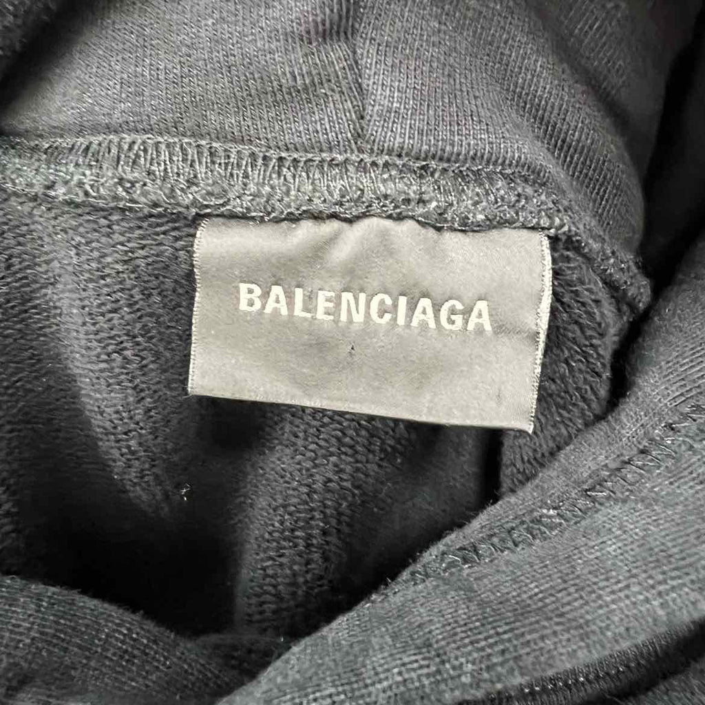 Balenciaga Hoodie "LOS ANGELES" Black Used Size 3