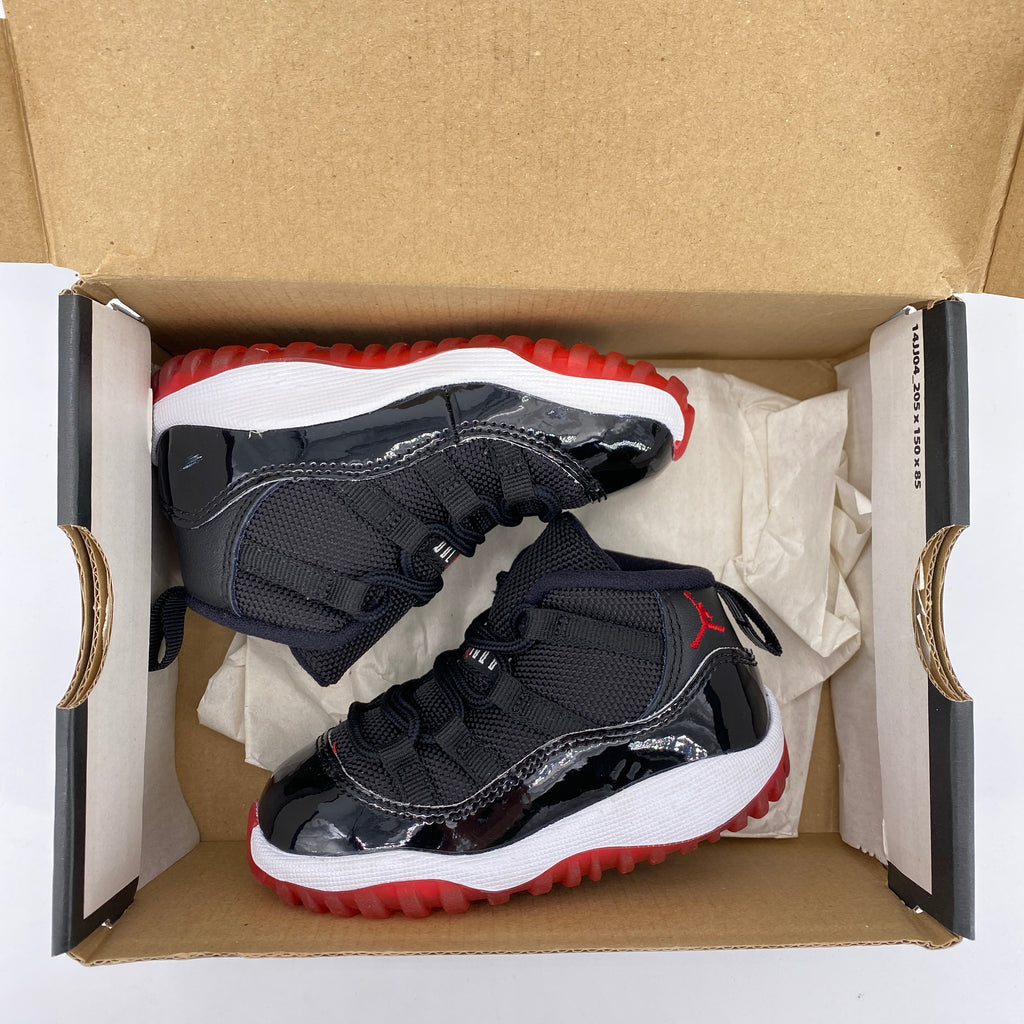 Air Jordan (TD) 11 Retro "Bred" 2019 Used Size 6C
