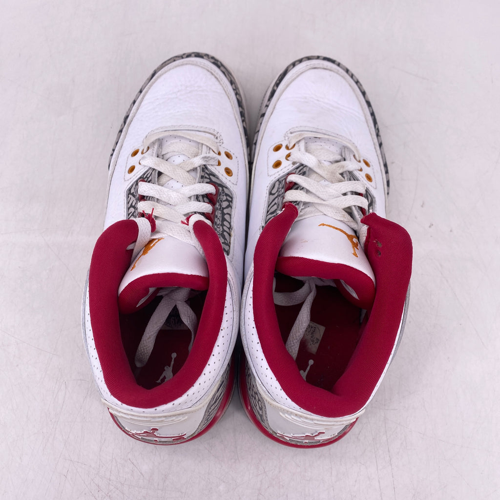 Air Jordan (GS) 3 Retro "Cardinal" 2022 Used Size 6Y
