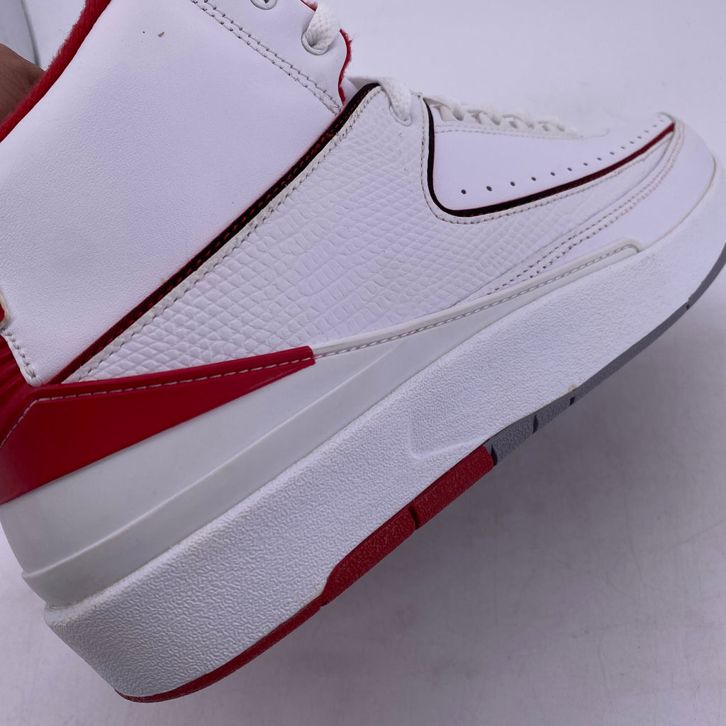 Air Jordan 2 Retro "White Red" 2014 New Size 12