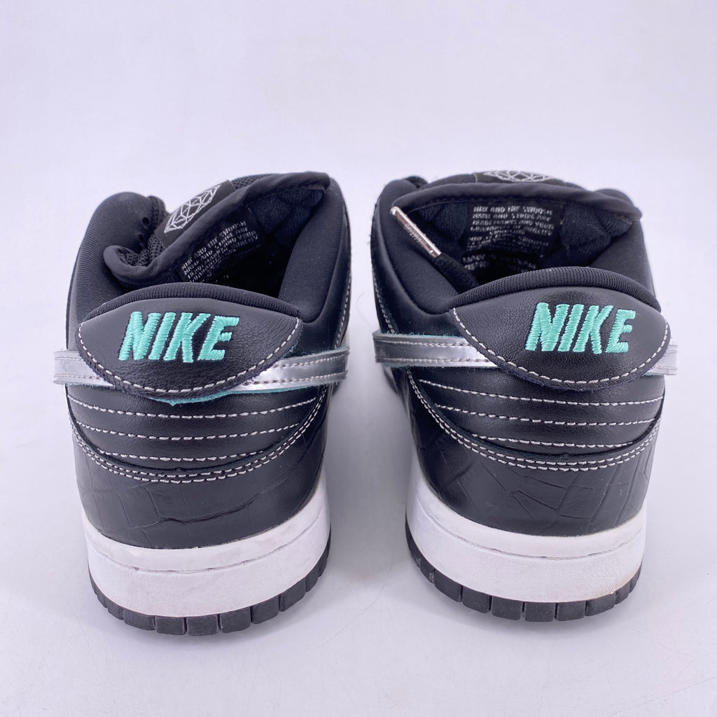 Nike SB Dunk Low "Black Diamond" 2018 Used Size 8.5