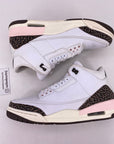 Air Jordan (W) 3 Retro "Neapolitan Mocha" 2022 Used Size 8.5W