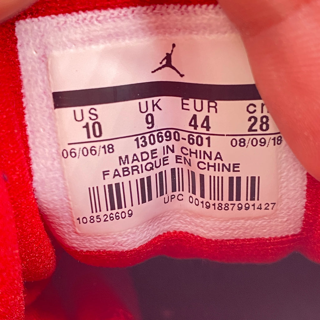 Air Jordan 12 Retro "Gym Red" 2018 Used Size 10