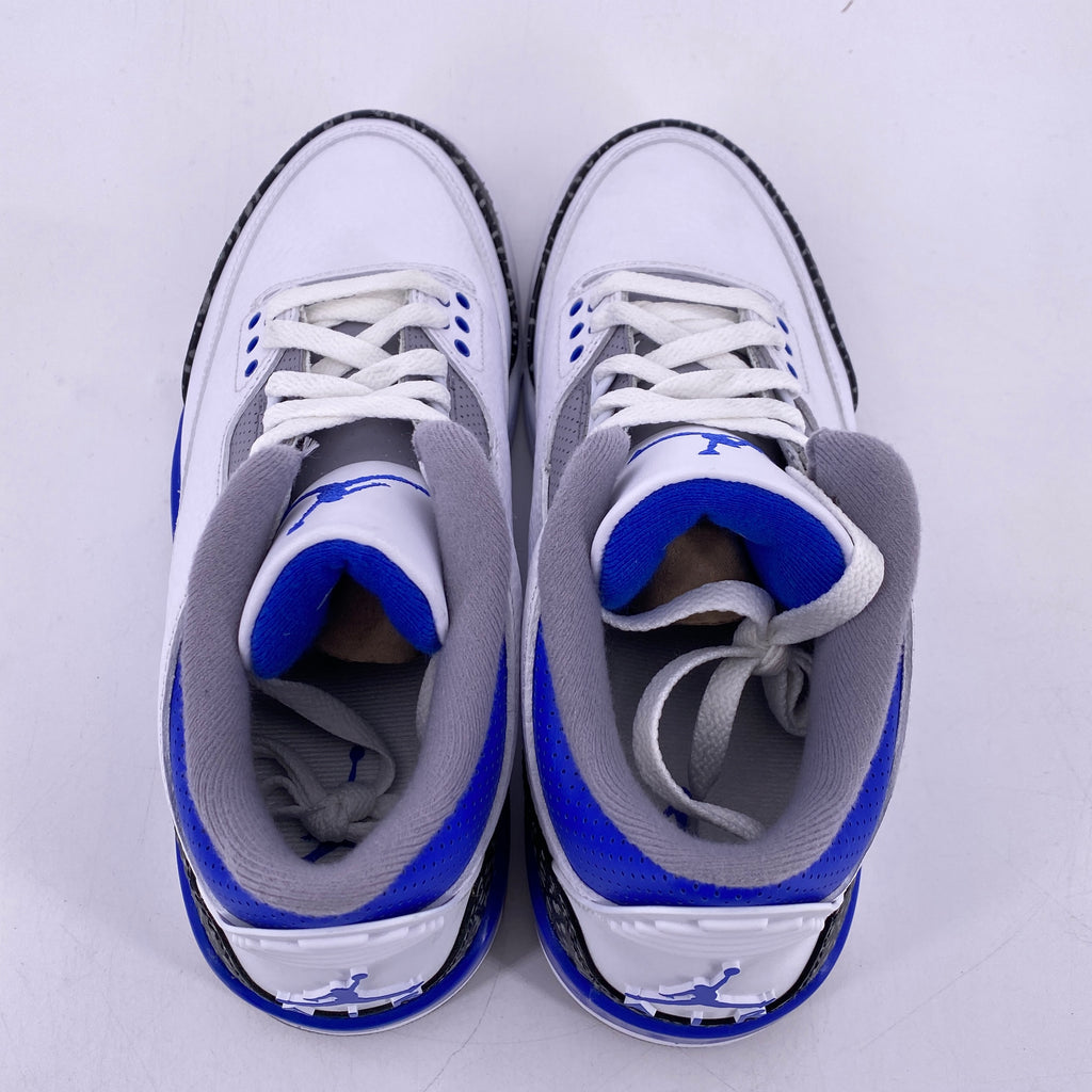 Air Jordan 3 Retro "Racer Blue" 2021 New Size 7.5