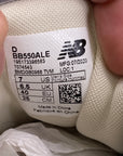 New Balance 550 "Ald Grey" 2020 Used Size 7