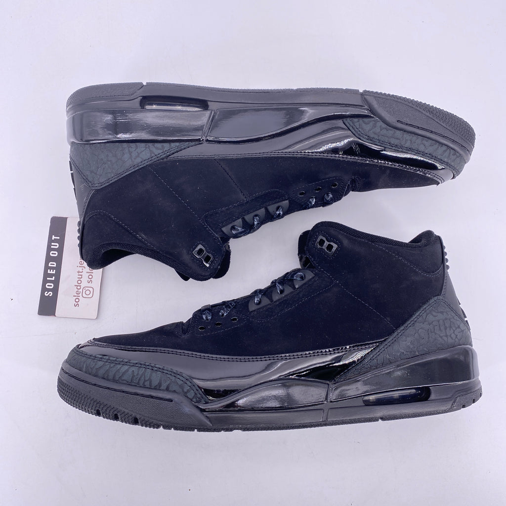 Air Jordan 3 Retro "Black Cat" 2025 Used Size 13