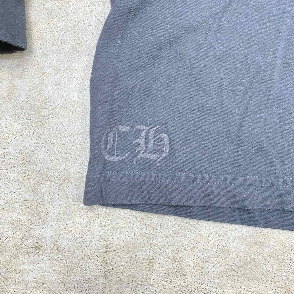 Chrome Hearts Long Sleeve "LOS ANGELES" Black Used Size 2XL