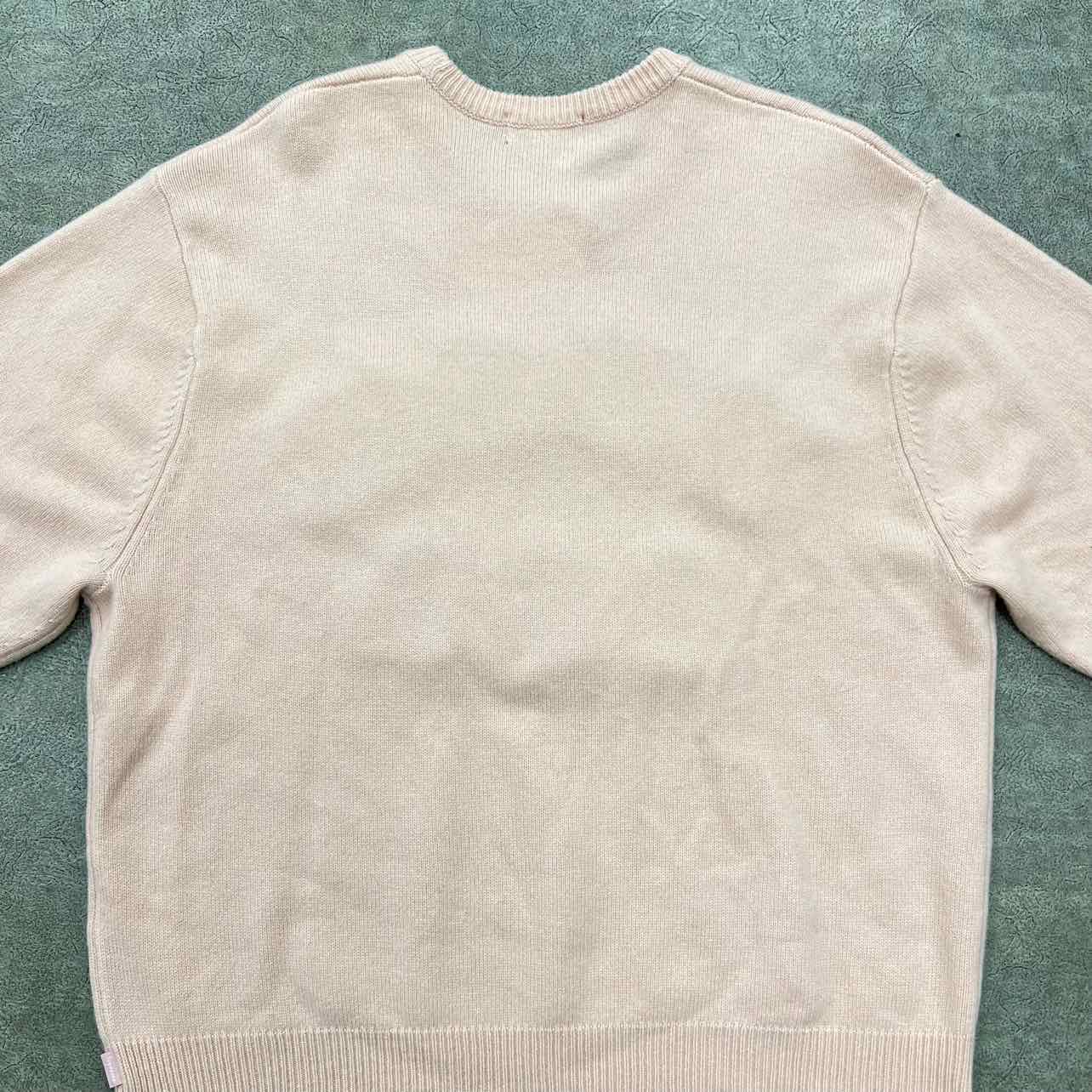 Supreme Knit Crewneck &quot;JAMIE REED&quot; Pink Used Size L