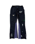 Gallery DEPT. Sweatpants "PAINTED" Black New Size XL