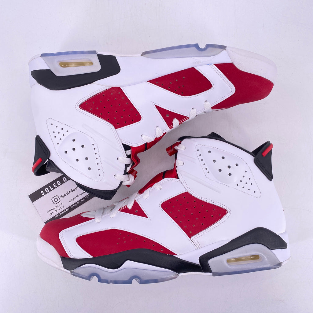 Air Jordan 6 Retro "Carmine" 2014 New Size 12